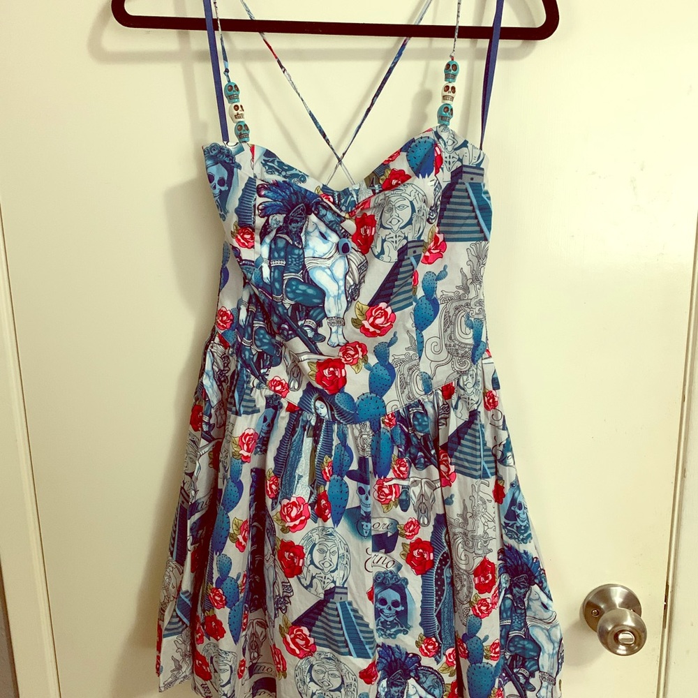 Hell Bunny Aztec Mexican Dress